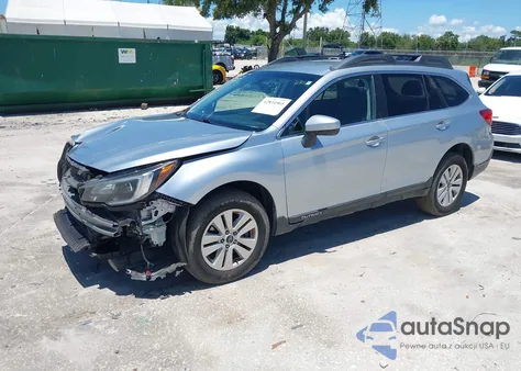 2019 Subaru Outback 2.5I Premium из США, поврежденный, VIN 4S4BSAFC8K3328032